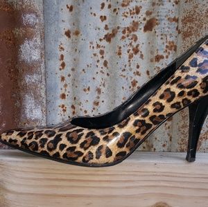 Animal Print Heels